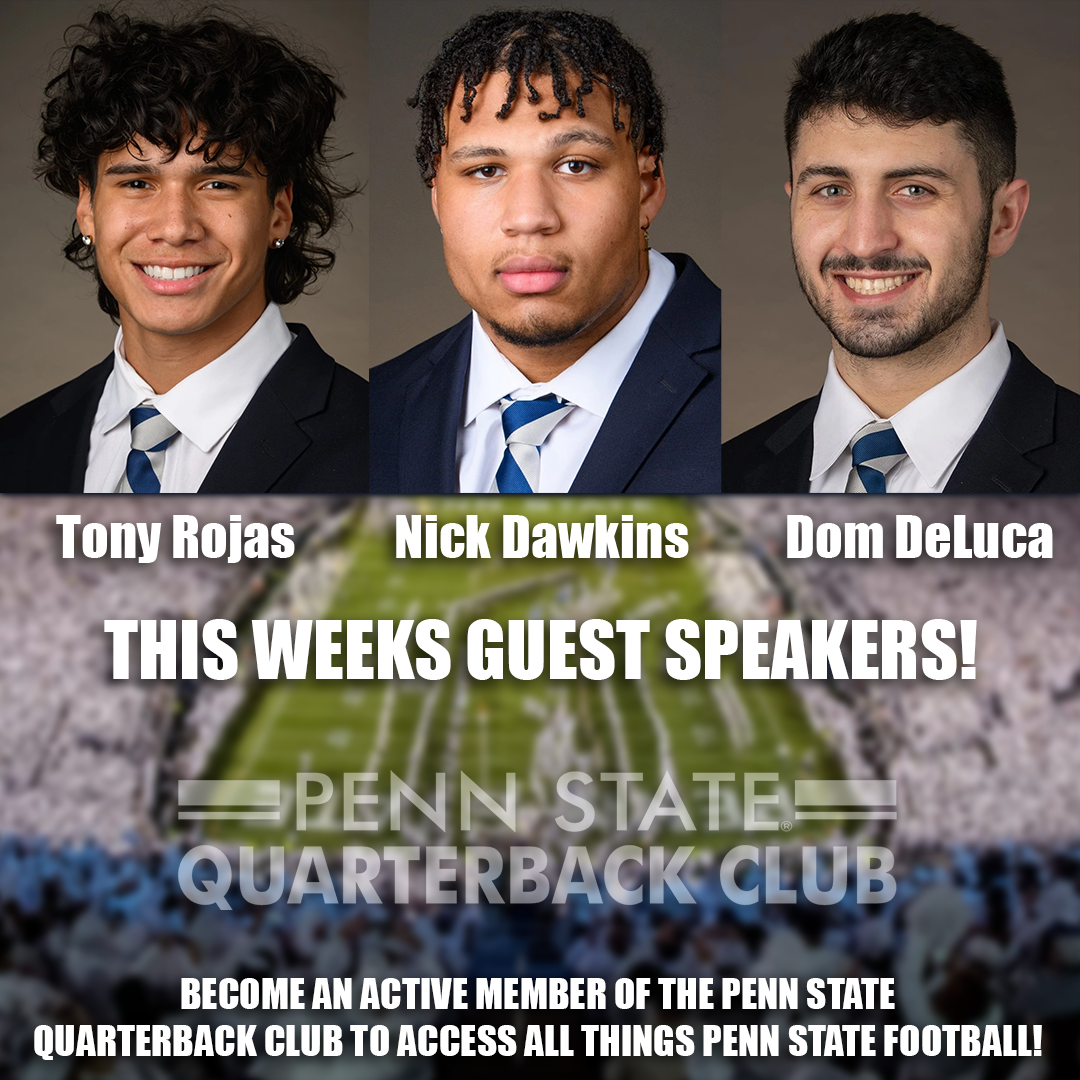 Week 1 Luncheon Players Tony Rojas, Nick Dawkins, Dom Deluca